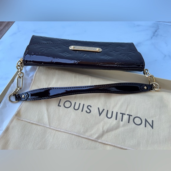 Louis Vuitton Monogram Vernis Sunset Boulevard Amarente - Picture 8 of 14